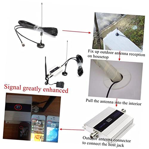 jojofuny Amplificador De Sinal De Celular Antena De Sinal Para Celular Gsm Sugador