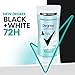 Degree Women's Black+White 4 Count Antiperspirant Balm 2.6 oz - Protects from Deodorant Stains, Fresh Scent, 48H Non-Stop Protection
