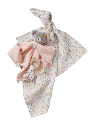 VERTBAUDET Coffret cadeau 3 pièces : lange + doudou + hochet Koala TU