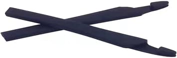 Replacement Rubber Temple Ear Socks for Oakley Crosslink OX8027 OX8029 OX8031 Eye Glass Eyeglasses Frames Black - 1 Pair