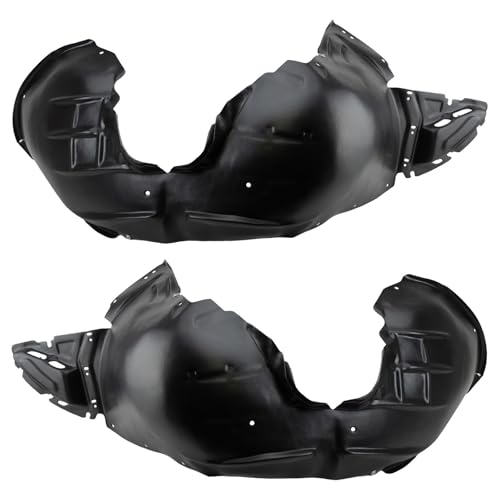 Image of TRQ Front Inner Fender Liner Set Compatible with 2016-2018 Chevrolet Malibu GM1248265 GM1248279 GM1249265 GM1249279