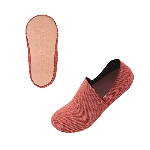 Image of No Show Cushion Lounge Slipper Sock for Women with Anti-Skid Bottom and Heel Grippers
