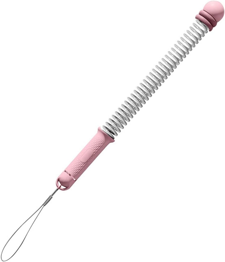 Ymiko Weighted Adjustable Ropeless Battle Ropes, Portable Quiet Fitness Equipment for Full Body Training with Storage Bag, Ideal for Home Gym HIIT Cardio Strength Workout for Men (Pink)