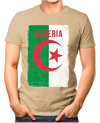 Maillot de Sport Algérie Kaki Grande Taille jusqu'au 4XL