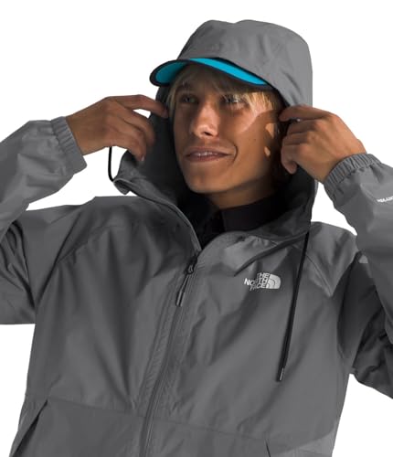 Image of THE NORTH FACE Men's Antora Rain Hoodie | Windproof & Waterproof With Adjustable Hood, Drawcord Hem