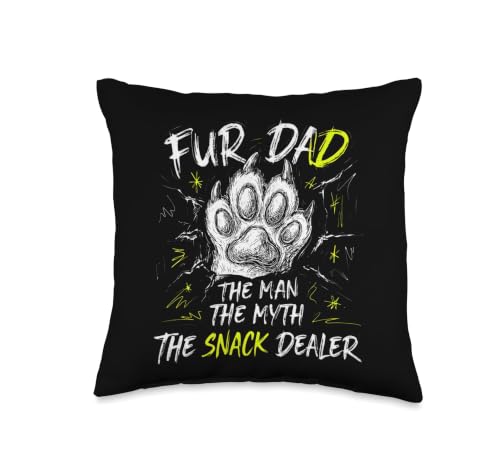 Fur DAD THE MAN THE Myth THE Snack Dealer Snack