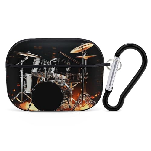Airpod Pro ��2����/��1����h���}�[�P�[�X�J�o�[ �ϏՌ��ی�P�[�X �L�[�`�F�[�������O�t�� ���h�~ �n�[�h PC �t���h���b�v �w�b�h�t�H���P�[�X �j�����p �u���b�N