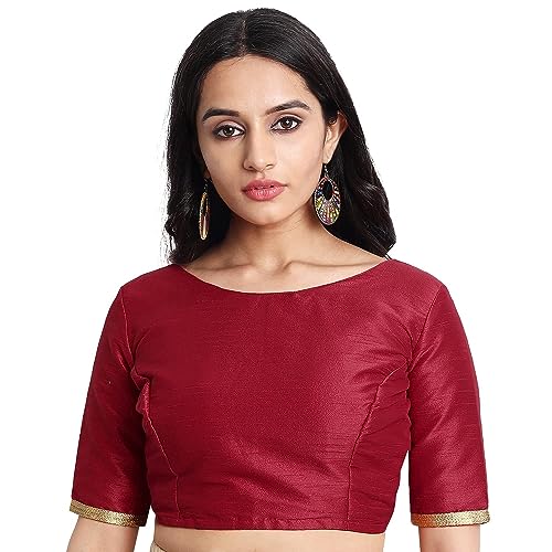 Readymade Indian Party Wear Bollywood Style Crop Top Choli Saree