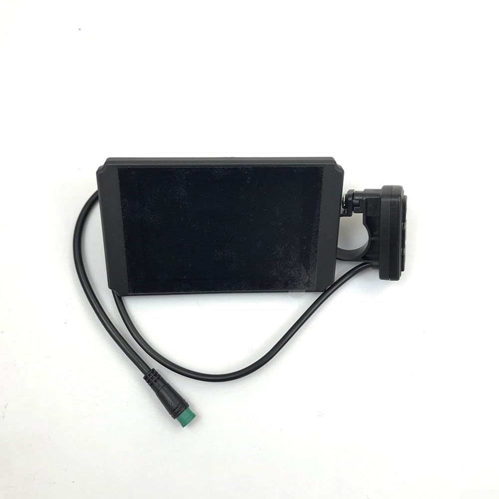 DAZZLEEX Kit di conversione per bici elettrica KT 36V 48V 250W 15A Controller impermeabile con display LCD8H Sensore PAS acceleratore e leve freno