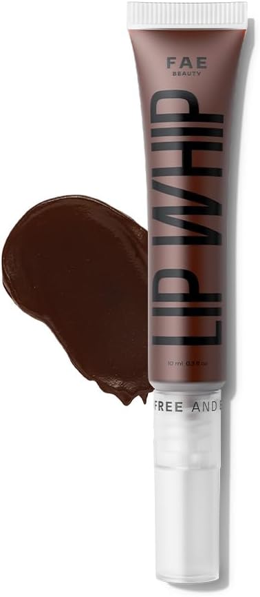 FAE Beauty Lip Whip 12H Matte Liquid Lipstick | Long Wear | Non Drying | Soft Mousse Smudgeproof Formula | Vegan | Enriched with Vitamin E and Cherry Coffee - Strap