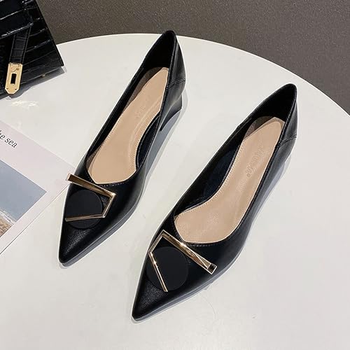 Escarpins à talon moyen pour en finir avec le mal de pieds
