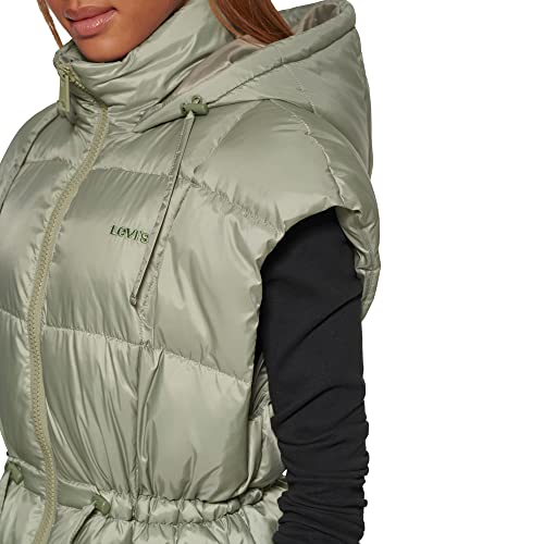 Image of Levi's Women's Quilted Megan Hooded Puffer Jacket