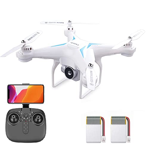XINGRUI H96 RC Drone with 1080P HD Camera Live Video 5 Ghz WIfi FPV,2.4Ghz Wireless Remote Control Quadcopter with Headless Mode, Altitude Hold Helicopter with 2 Batteries