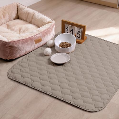 Image of gogobunny 3X Stronger Waterproof Pet Blanket, Scratch Proof Furniture Protector for Dogs Cats, Reversible Cover 30x30 Inch, Dark Stone