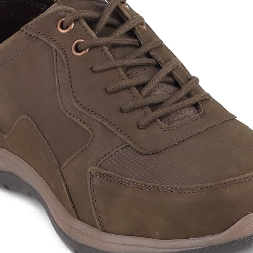Image of Red Chief Nubuck Leather Casual Shoes for Men | Lace-Up Shoes for Men | RC3898