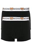 Moschino Doppelpack aus elastischer Baumwolle.