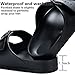 Temi Mens Slides Adjustable Slip on Sandals,Summer Beach Pool Shower EVA Sandals for Men,Double Buckle Lightweight Waterproof Comfy Bathroom Flat House Slippers for Men Size