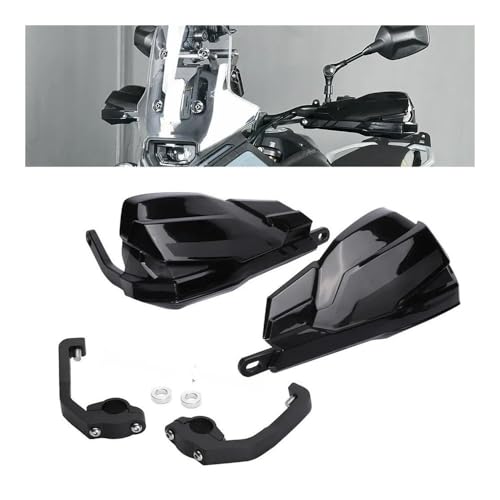 Protège-mains guidon surélevés protection intégrale leviers MT450 - 2