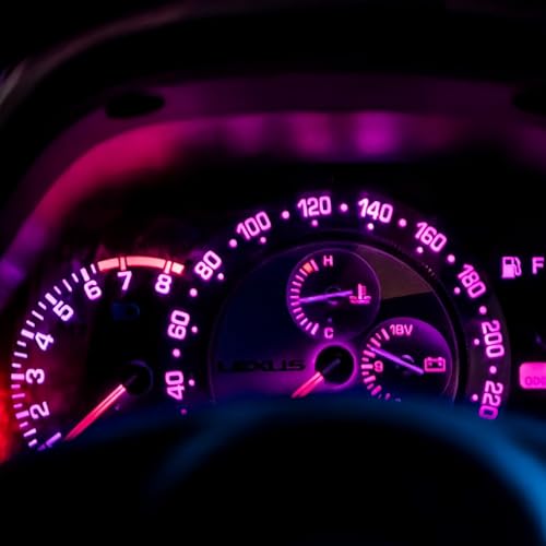 Kit de luces LED para tablero Lexus IS300 2001-2005, 12 piezas