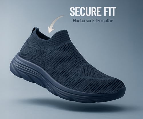 Image of Kraasa ProRider Running Shoes for Men | Walking & Gym Shoes with Max Cushion Technology | Lace Up Sneakers for Men