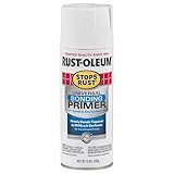 Rust-Oleum 285011-6PK Stops Rust Universal Bonding Primer, 12 oz, White, (Pack of 6)