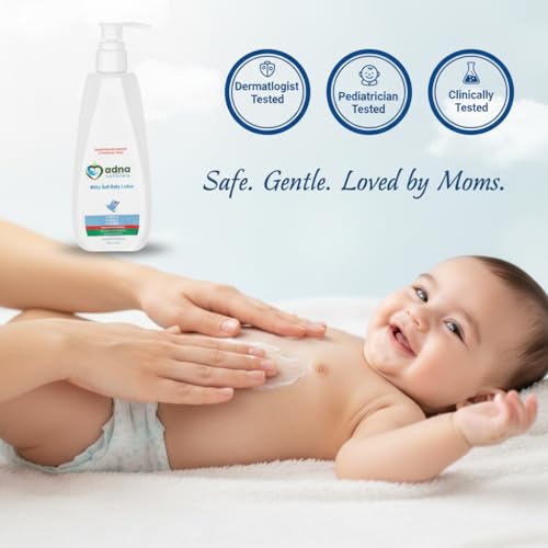 Image of Milky Soft Baby Lotion 200ml | Deep Nourishing & Moisturizing Formula for Baby's Delicate Skin | With Almond Oil Shea Butter Calendula & Aloe Vera | Dermatologist & Pediatrician Tested | Toxin-Free