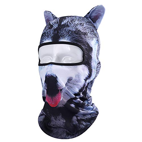 Cat Balaclava,Dog Balaclava,Halloween Hat,Cute Full Face Hood Mask Animal Ski Mask For Hiking Riding Sports Outdoor #TOP1