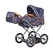 Knorrtoys 63130 - Puppenwagen Ruby - Dark Blue
