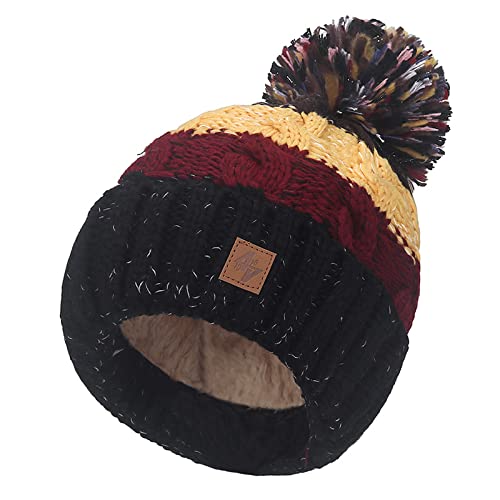 MorefazKnitted Wolly Style Beanie Lolly Ponpon Men's Women's Winter Warm SKI Snowboard Hats MFAZ Morefaz Ltd