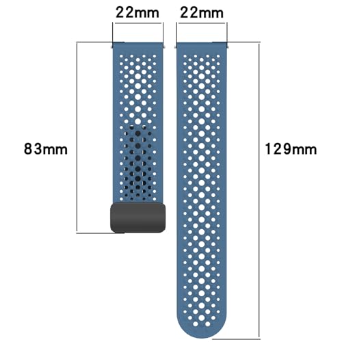 Correa ajustable de silicona para Xiaomi Watch 22mm miniatura 6