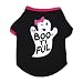 MaNMaNing Ubranie dla psa na Halloween, festiwale, dynia, bawełna, czarna, kamizelka, t-shirt, ubranie t-shirt, t-shirt, tata dla kota (kolor różowy, S)