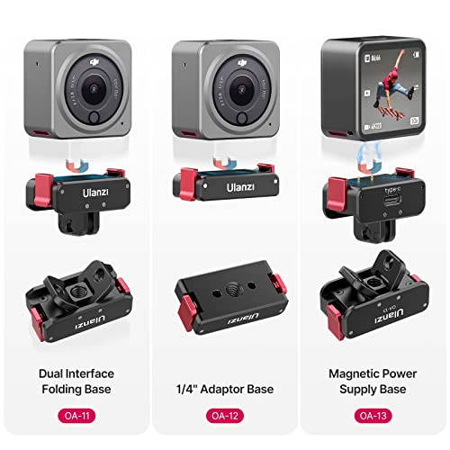Image of Tripod Adapter Mount for Action 2, OA-11 Magnetic Tripod Mount Vlog Accessory for DJI Action 2