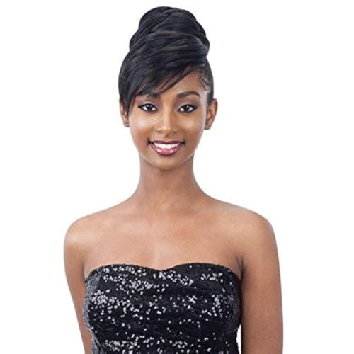 �c�C�X�g�o���o��(1�W�F�b�g�u���b�N)-Freetress Equal Synthetic Bun&Swoop �T�C�h�o��