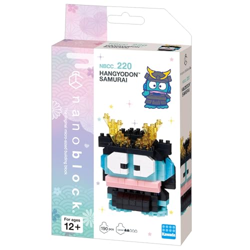 Nanoblock Sanrio Hangyodon Samurai Model, medium - Image 2