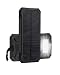 Solar Chargers 30,000mAh, Dualpow Portable Dual USB Solar Battery Charger External Battery Pack Phone Charger Power Bank with Flashlight for Smartphones Tablet Camera (Black)