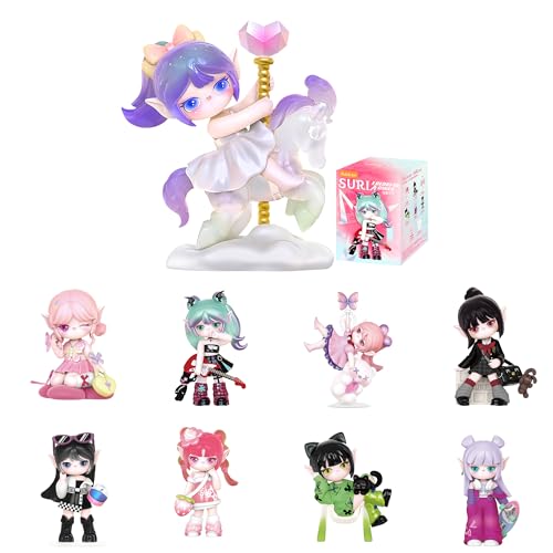 Rolife Suri Blind Box-Colorful Girls Series-Cute Action Figure-Kawaii Figures Blind Bags Creative Gift for Girls and Women