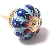 Knob Handle,Set Of 10 French Flair Ceramic Knobs - Hand-Painted Tulip