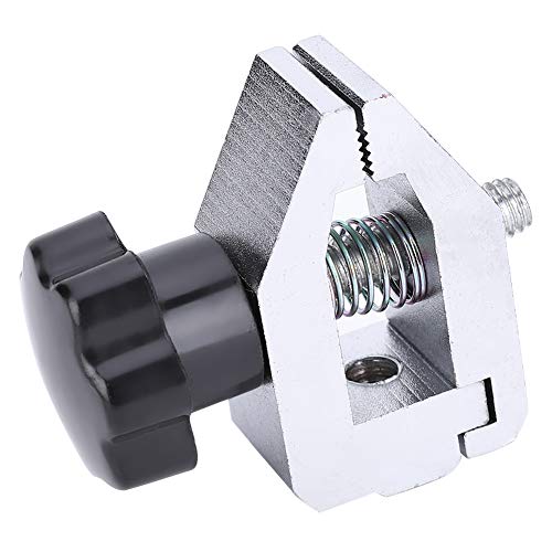 ViaGasaFamido SJJ-01 Push Pull Force Fixture 500N High Loading Capacity Stainless Steel Jaw Clamp Thrust Tension Meter