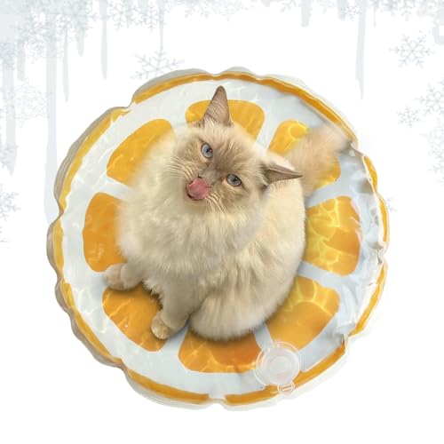 Alfombrilla de refrigeración para gatos, cómoda almohadilla sensorial de agua,