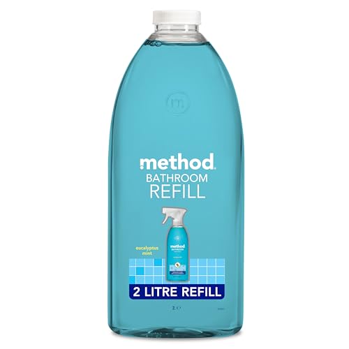 Method Bathroom Cleaner Refill, Eucalyptus Mint, 2 L