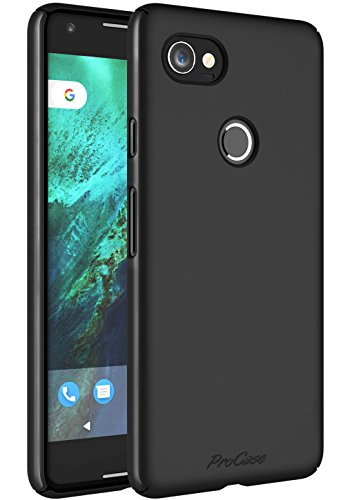 Google Pixel 2 XL Case, ProCase Slim Hard Shell Protective Case Back Cover for Google Pixel 2 XL 2017 Release -Black