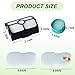 HZ4002 Replacement filter for Shark HZ4001AMZ HZ3002 HZ3000 HZ4000 Ultralight Corded Stick Vacuum,Replace part XFFKHZ3000 XHFHZ3000,2 Odor Neutralizer Cartridge,2 HEPA & 4 Foam and Felt Filters