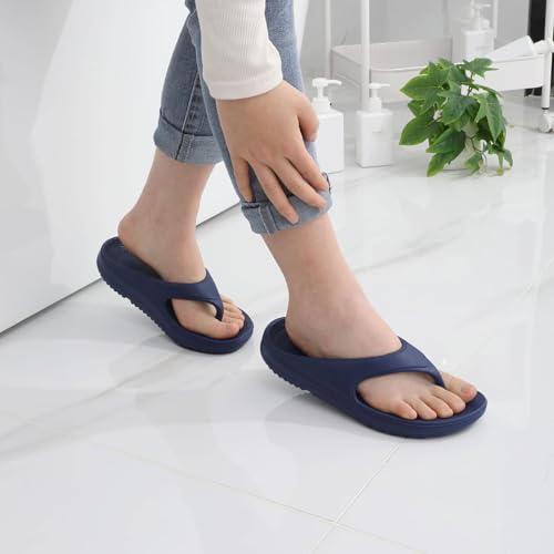 Image of shevalues Orthopedic Sandals for Women Arch Support Recovery Flip Flops Pillow Soft Summer Beach Shoes