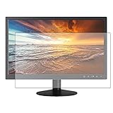 [3 Pack] Synvy Screen Protector Film, compatible with Lenovo ThinkVision E24-10 61B7JAR6JP 23.8' Display Monitor Guard Sticker [ Not Tempered Glass Protectors ]