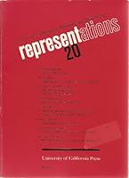 REPRESENTATIONS 20, Fall 1987 (Special Issue: Misogyny, Misandry, and Misanthropy) B000KNO2RY Book Cover