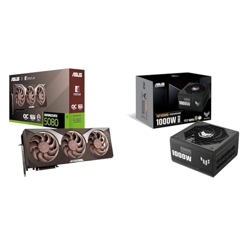 �y�Z�b�g�����zASUS GEFORCE RTX 5080 NOCTUA �G�f�B�V���� 16GB GDDR7 RTX5080-O16G-NOCTUA �������K�㗝�X�i�{ASUS pc�d�����j�b�g 80 Plus Gold 1000W ATX TUF-GAMI