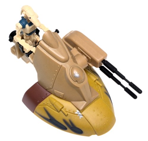 Star Wars Episode I " Armored Scout Tank W/ Battle Droid " #TOP1