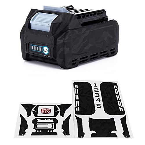 WRAPGRADE�i���b�v�O���[�h�j�}�L�^ 40Vmax BL4025�p �o�b�e���[�J�X�^�����b�v (�u���b�N�o���s�[�J��)