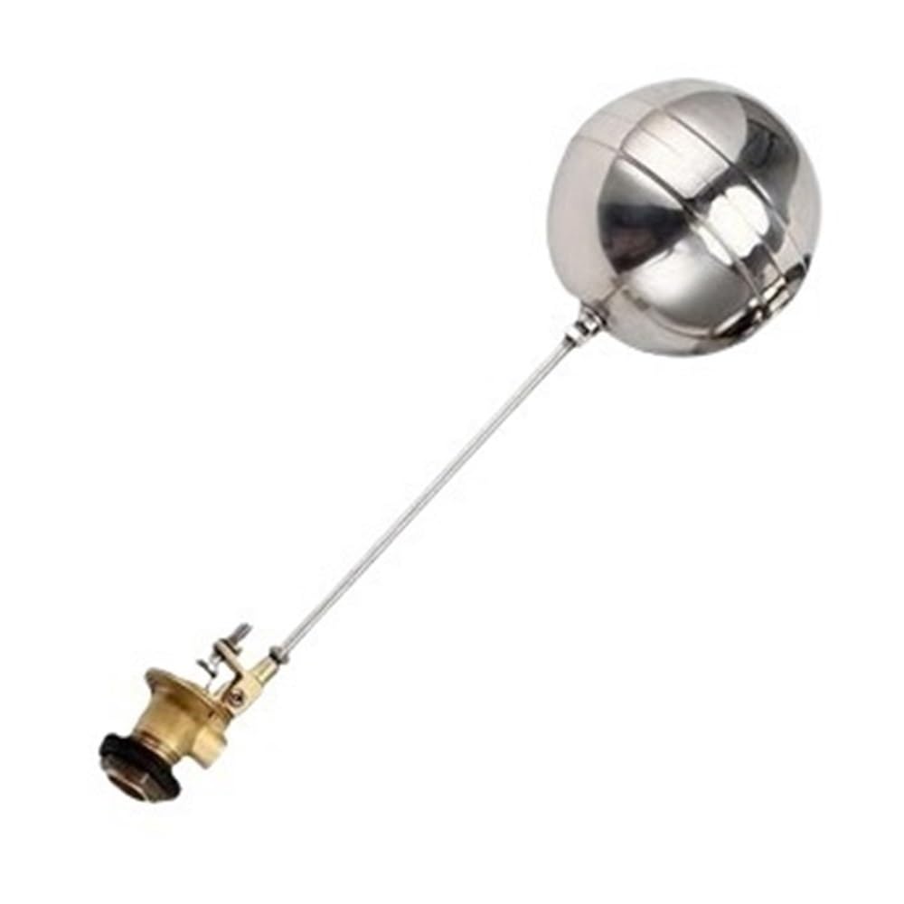 Float Ball Valve 1pc DN15 DN20 Big Flow Float Valve, High Pressure Resistant Brass for Agricultural Irrigation(20)