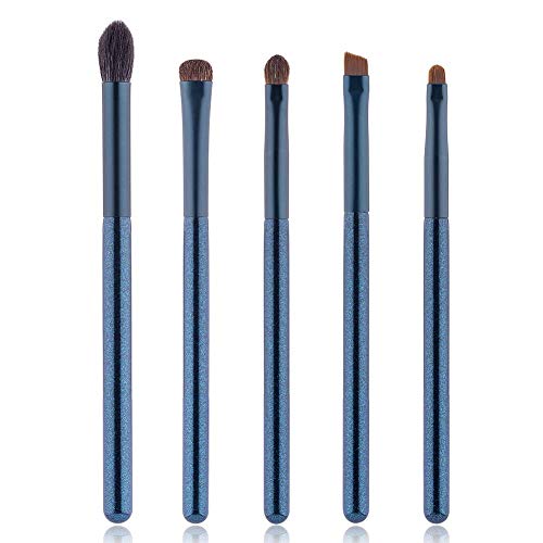 Unimeix Professional Eyeshadow Eyeliner Blending Eyebrow Nature Eye Goat Pony Synthetic Hair Makeup Brushes Set #TOP4